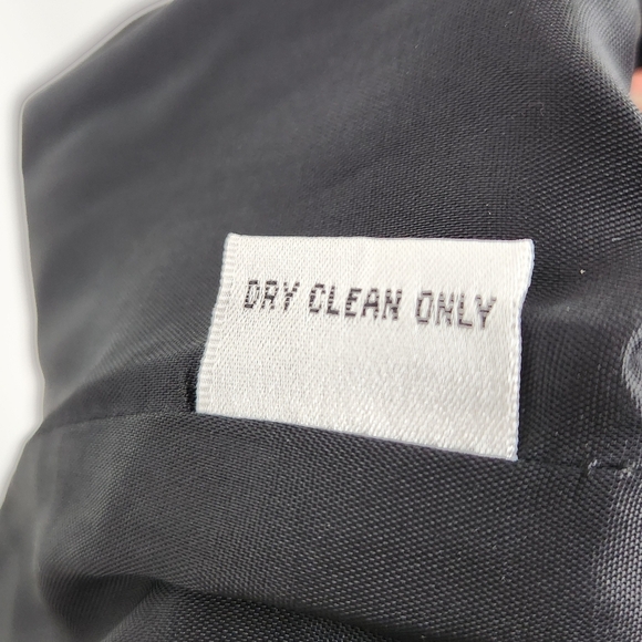 Rickie Freeman Teri Jon Black Ruffled Sheath Dress Size 8 - Picture 11 of 11